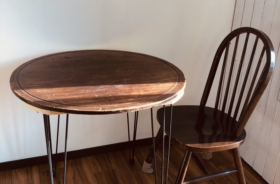 h:❩　アイアンちゃぶ台　ちゃぶ台 ちゃぶ台 リメイク no.2 | アイアンガーヨガ 札幌